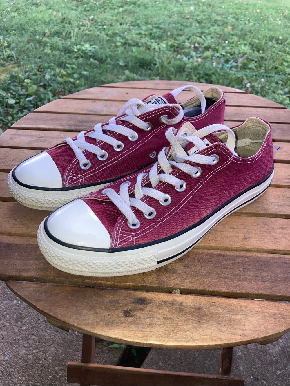 Converse Unisex CT All Star M9691 Maroon Casual Shoes Sneakers Size M 6/ W 8